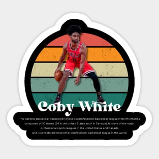 Coby White Vintage V1 Sticker